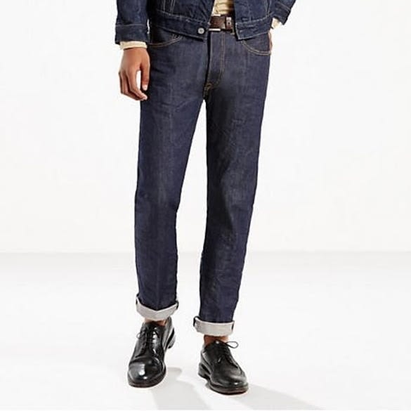 Levi's Men's Made in USA 501 Selvedge Jeans for $60 + free shipping