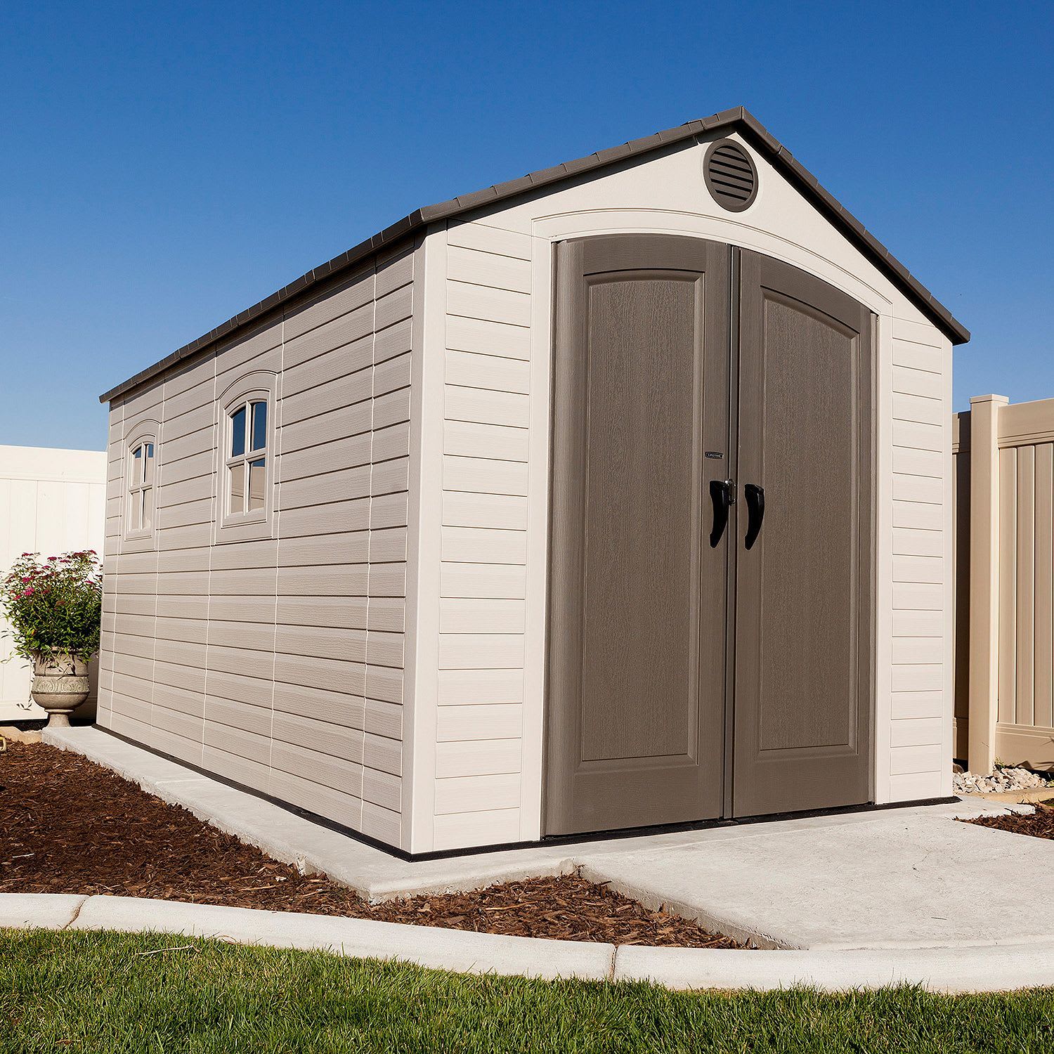 outdoor storage sheds