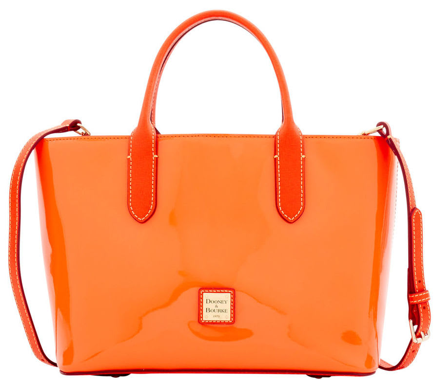 Dooney & Bourke Patent Brielle Handbag for $99 + free shipping