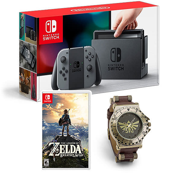 Nintendo Switch Zelda: BotW Bundles: preorders from $420 + free shipping