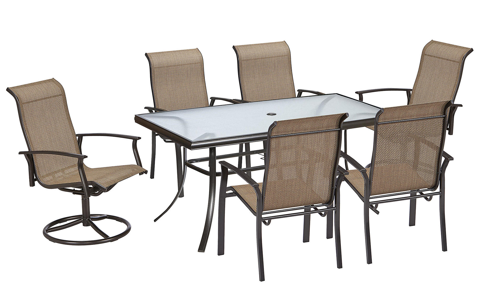 Garden Oasis Harrison 7-Piece Dining Set for $277 + pickup at Sears