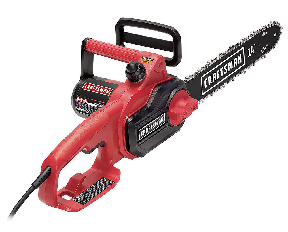 Craftsman 14" Electric Corded Chainsaw for $45 + pickup at Sears
