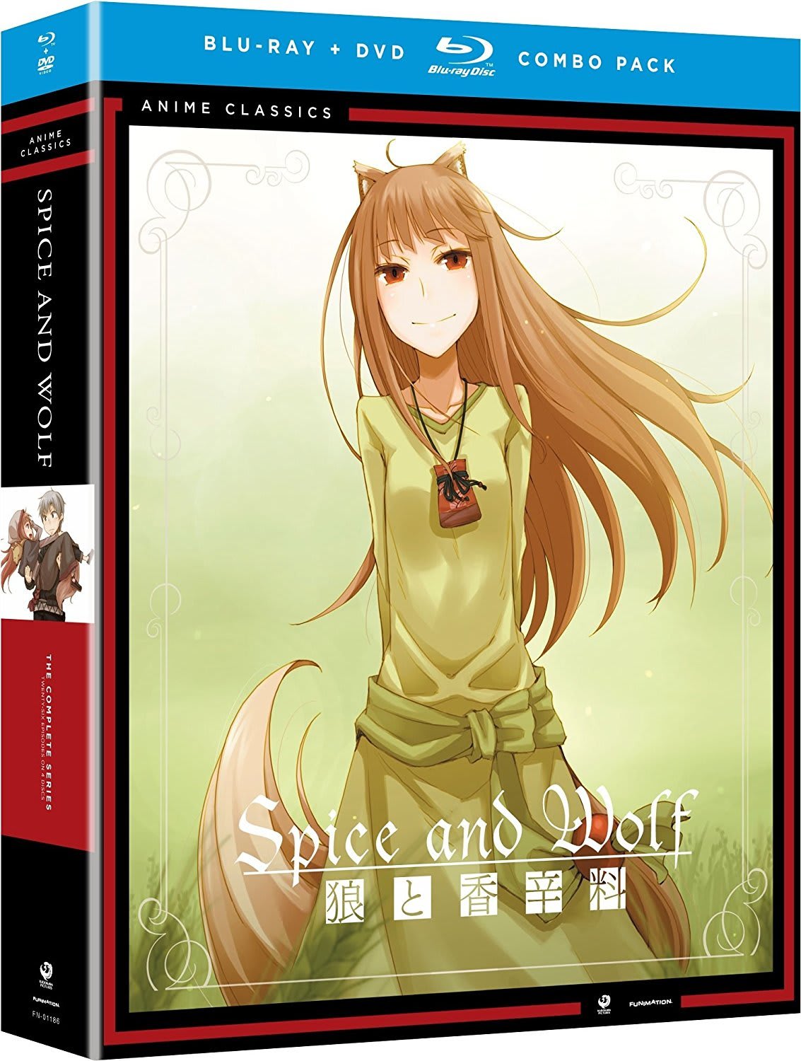 Spice & Wolf: Complete Series Blu-ray / DVD for $14 + free shipping w/ Prime