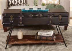 Simple Living Trunk Coffee Table for $145 + free shipping