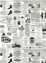 American Classics Headline News Wallpaper for $37 + free shipping