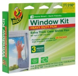 Duck Brand Heavy-Duty Window Film 3-Pack for $6 + pickup at Walmart