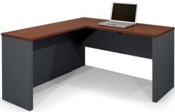 Bestar Prestige 99000 L-Shaped Desk for $221 + $8 s&h
