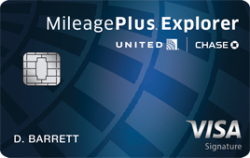 United MileagePlus(R) Explorer Card: 50,000 bonus miles