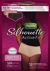 Depend Women's Silhouette Briefs Sample for free